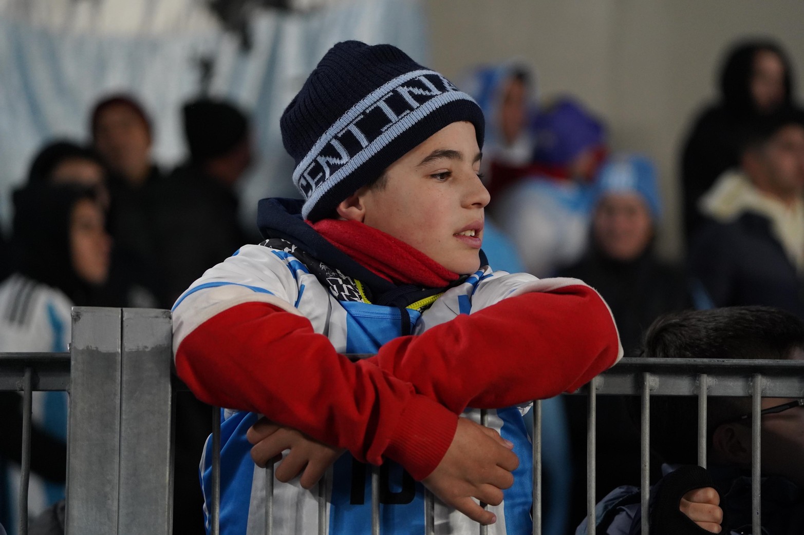 La emoción de los más chicos