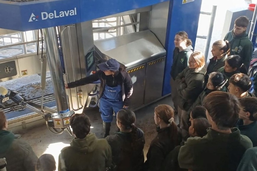 El CAR de Venado Tuerto será pionero con un tambo robotizado en la educación.