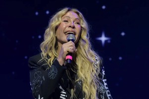 La productora dedicó el show a su hija Romina.