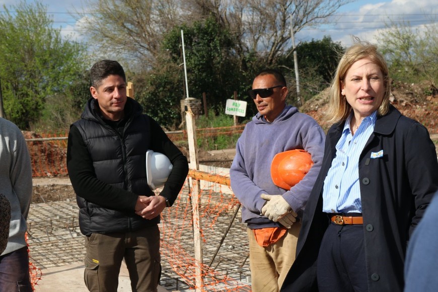 “Estamos demostrando que con un método y austeridad en la gestión se puede hacer obra pública”, resaltó Scaglia.