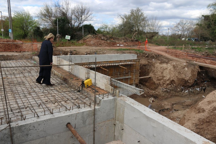 “Estamos demostrando que con un método y austeridad en la gestión se puede hacer obra pública”, resaltó Scaglia.