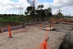 “Estamos demostrando que con un método y austeridad en la gestión se puede hacer obra pública”, resaltó Scaglia.