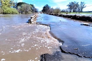 Así luce el puente Carcarañá. Crédito: Vialidad Nacional