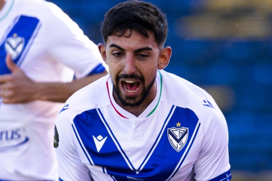 Gordon celebró por duplicado. Crédito: Vélez