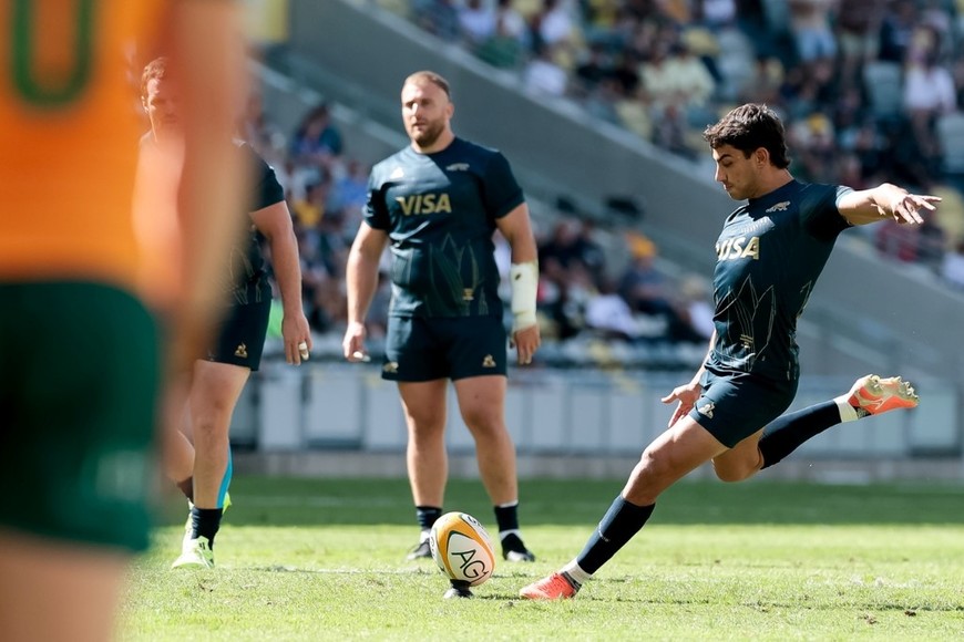 Los Pumas no pudieron en Townsville. Crédito: Gentileza.