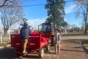 María Teresa se recupera. Foto: Luciano Giuliani