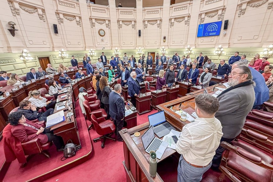 La convención este sábado en Diputados. Crédito: Gobierno de la Provincia de Santa Fe