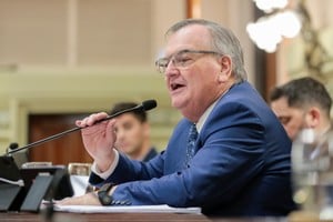 El convencional Felipe Michlig. Crédito: Gobierno de la Provincia de Santa Fe