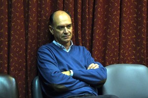 Odriozola estuvo en la jura de su hijo Emiliano, quien asumió como fiscal adjunto subrogante en Rafaela. Foto: Archivo