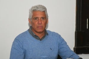 Adrián Ghiglione, referente del Comité Organizador de los Juegos ODESUR 2026, destacó el avance de las obras en Santa Fe. Foto: Manuel Fabatia