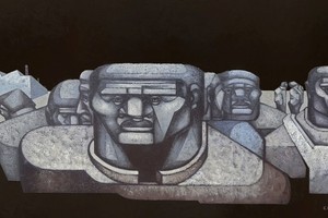 "Los que esperan" de Ricardo Carpani. Foto: Museo Ralli Marbella