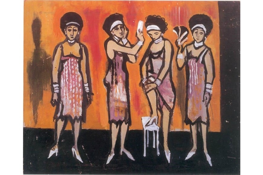 Obra de Héctor Basaldúa. Foto: Archivo El Litoral