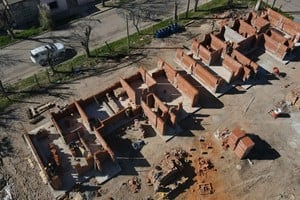 Brunazzo, valoró el impacto de la obra en la comunidad: “Hace 17 años que en Sastre no se construyen viviendas de este tipo".