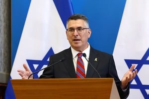Gideon Saar, ministro de Asuntos Exteriores de Israel.
