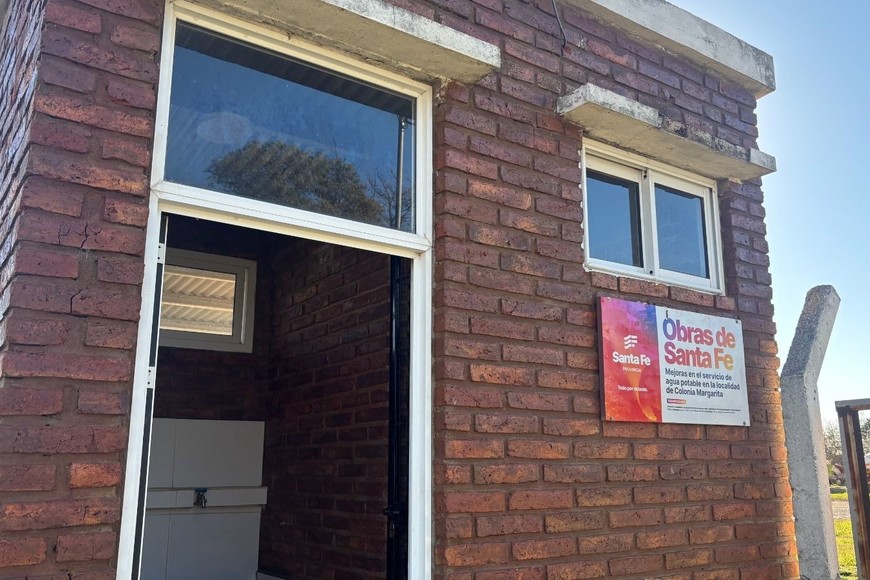 "A partir de ahora, los vecinos de Colonia Margarita van a poder acceder a un agua más segura”, explicó el ministro Enrico.