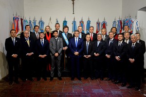 Habrá una convocatoria a gobernadores "afines" anticipó el jefe de ministros Guillermo Francos. En julio de 2024 la mayoría, pero no todos, estuvieron en la firma del Pacto de Mayo en Tucumán.