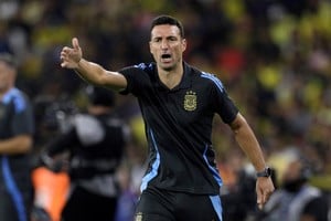 Scaloni dejó abierta la chance de que Messi juegue en el amistoso ante Puerto Rico. Foto: Reuters