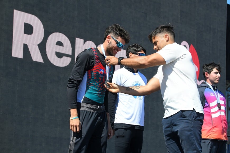 Rubén Rézola: “Es un honor que Santa Fe sea escenario de los deportes náuticos”. Foto: Guillermo Di Salvatore