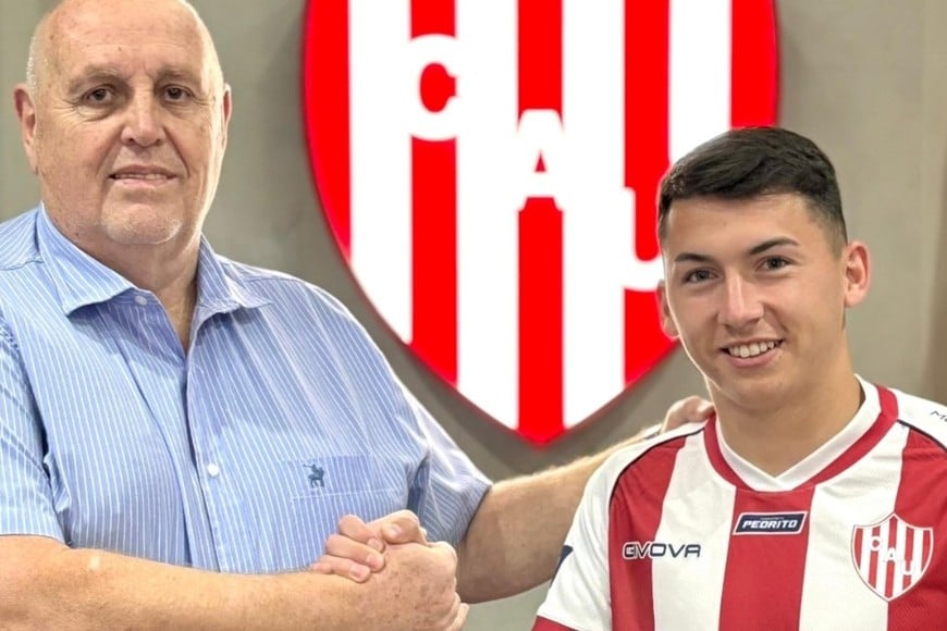 Mateo Del Blanco renovó con Unión hasta 2028. Crédito: Unión
