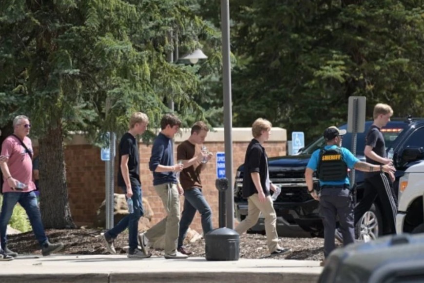 La escuela fue evacuada y las clases continuarán con normalidad.