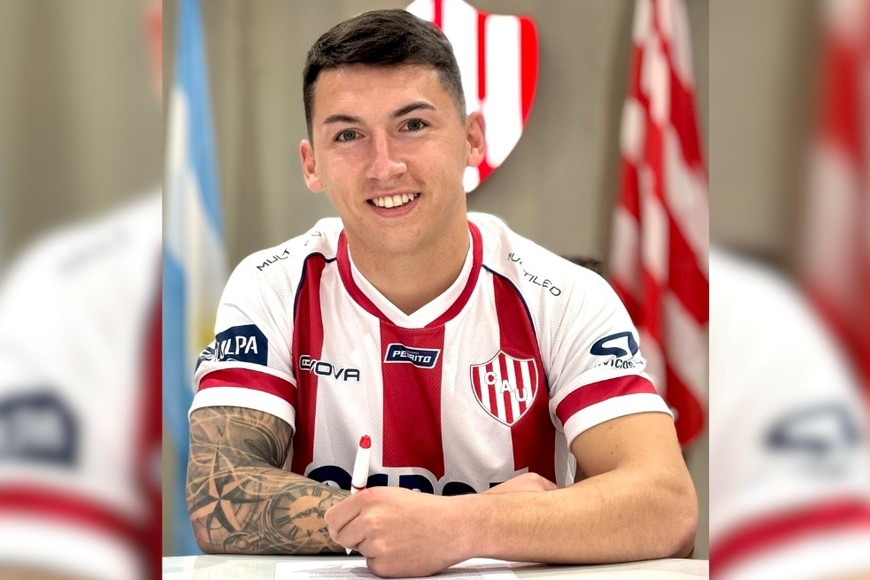 Mateo Del Blanco renovó con Unión hasta 2028. Crédito: Unión