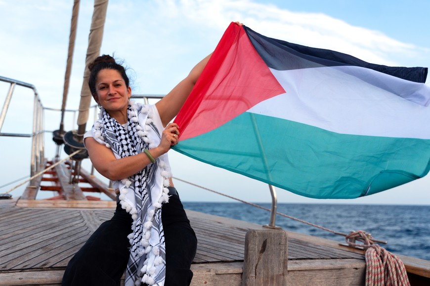 La Flotilla Libertad proa a Gaza.