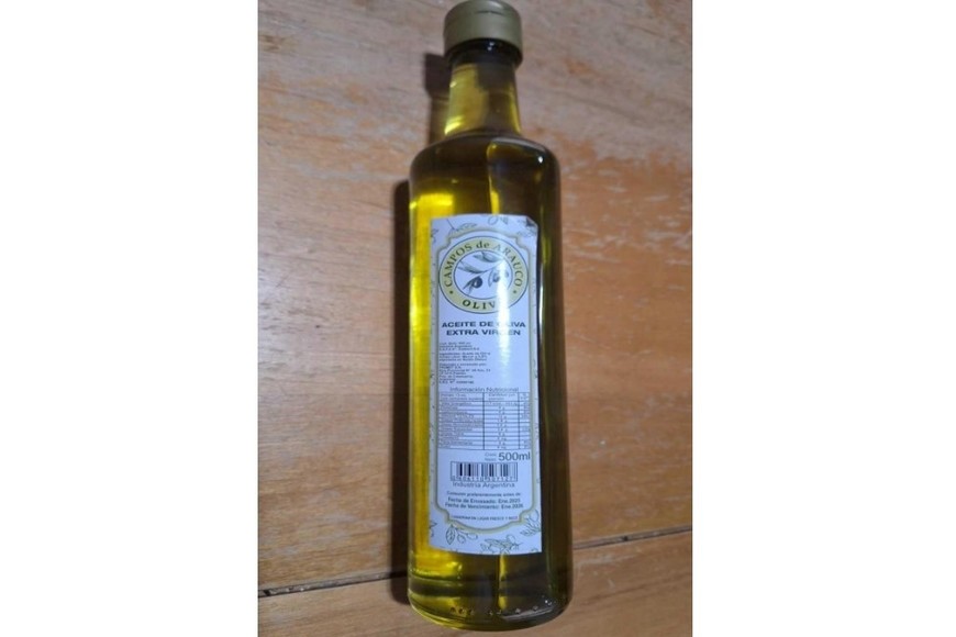 Una de las aceites de oliva prohibidos