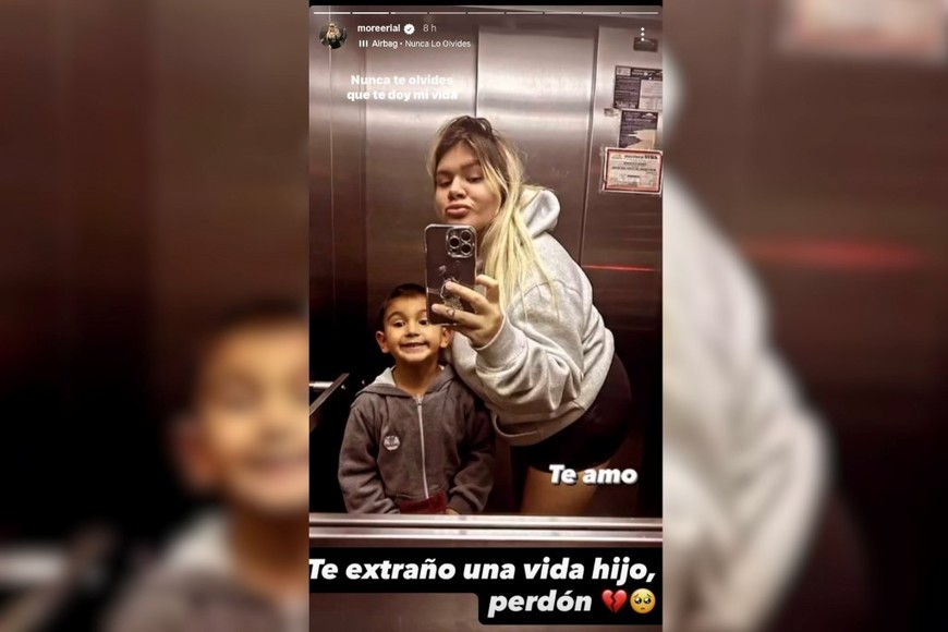 El desgarrador posteo de Morena Rial.