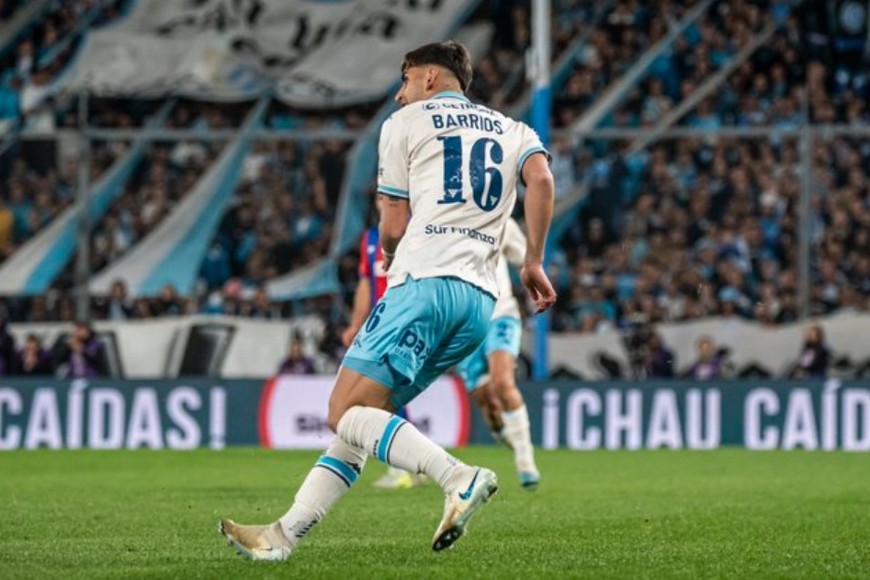 Racing vs. San Lorenzo. Foto: @RacingClub