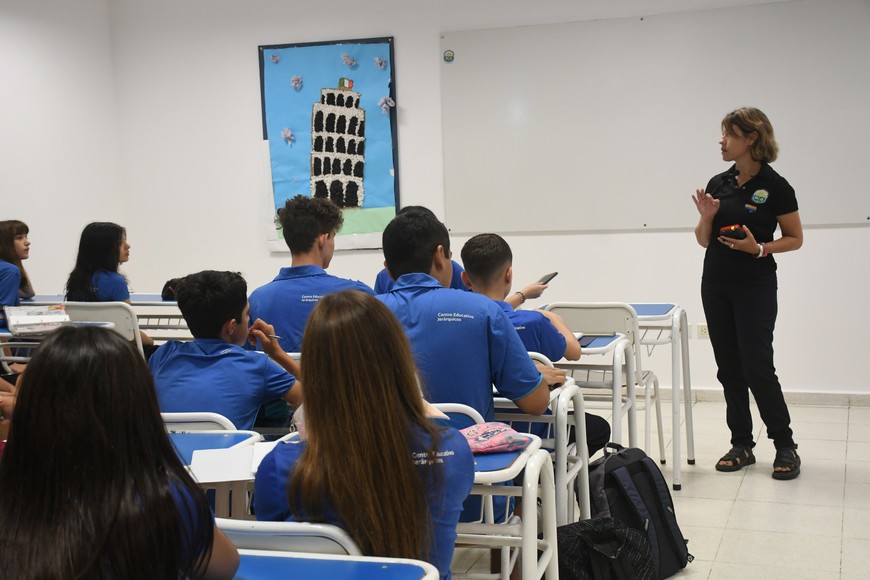 Los docentes destacan mejoras en la convivencia entre los estudiantes. Crédito: Flavio Raina.