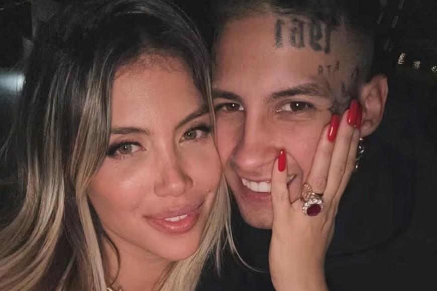 La relación entre L-Gante y Wanda estuvo marcada por idas y vueltas.