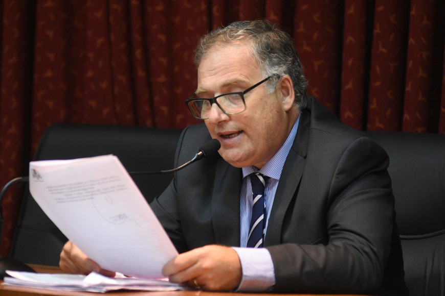 juez Sergio Carraro. Foto: Mauricio Garín