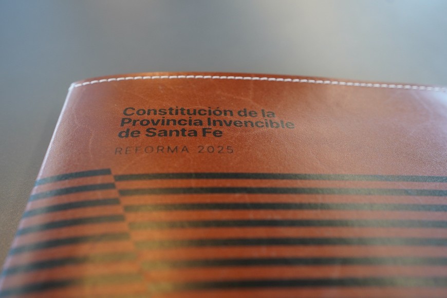 Nueva Constitución de la Provincia Invencible de Santa Fe. Foto: Fernando Nicola