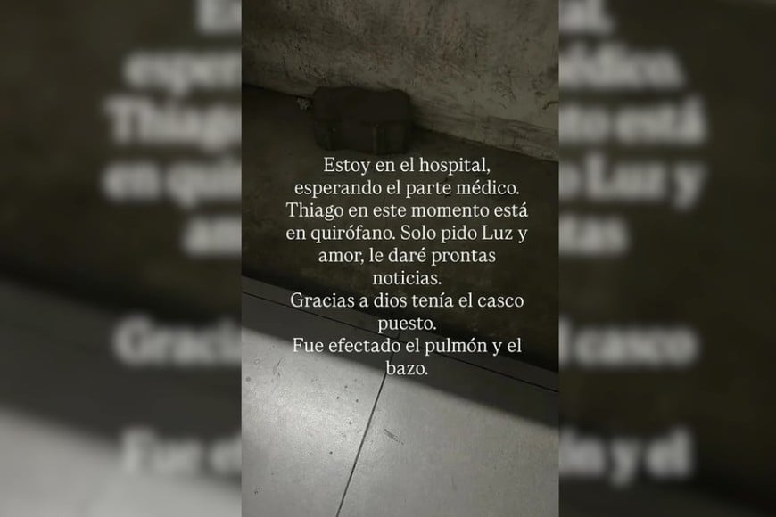 El primer posteo de "Pestañela"