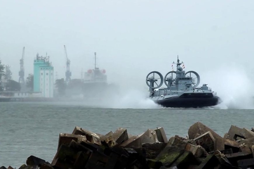 La Flota rusa del Báltico también participa en esas actividades, en las que los grupos de sabotaje se dirigirían a las costas rusas en sumergibles.