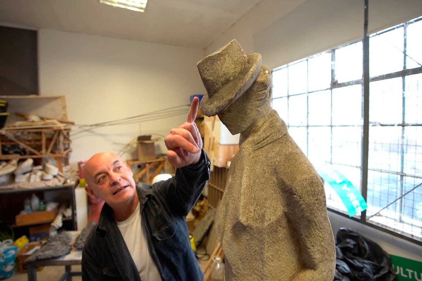 "El restaurador debe estar detrás de escena", sostiene el entrevistado. Foto: Fernando Nicola