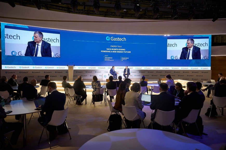 Horacio Marín presentó en Gastech el potencial de Vaca Muerta y el proyecto Argentina LNG