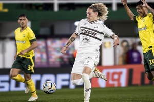 El festejo de Platense tras un importante triunfo. Crédito: Prensa Platense