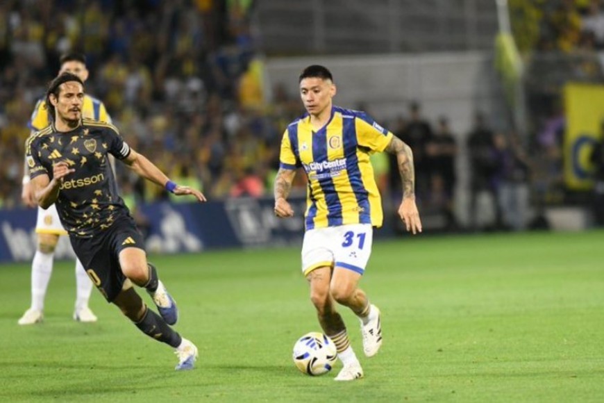 Rosario Central vs Boca. Foto: @RosarioCentral