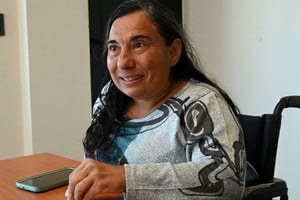 "Necesitamos estar en las estadísticas y visibilizadas", dice Gabriela Bruno, referente en temas de discapacidad. Crédito: Flavio Raina.