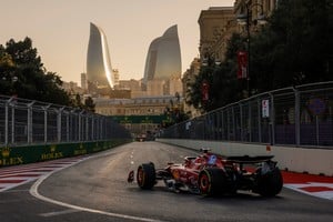 Formula One F1 - Azerbaijan Grand Prix - Baku City Circuit, Baku, Azerbaijan - September 13, 2024
Ferrari's Charles Leclerc during practice REUTERS/Maxim Shemetov