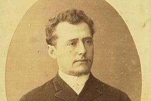 Retrato de Ramón J. Lassaga, fundador de la historia erudita en Santa Fe. Banco de Imágenes Florian Paucke. Gentileza