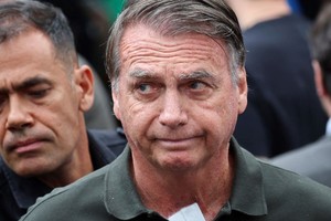 Jair Bolsonaro fue trasladado al hospital DF Star de Brasilia bajo estricta custodia policial. Foto: Reuter