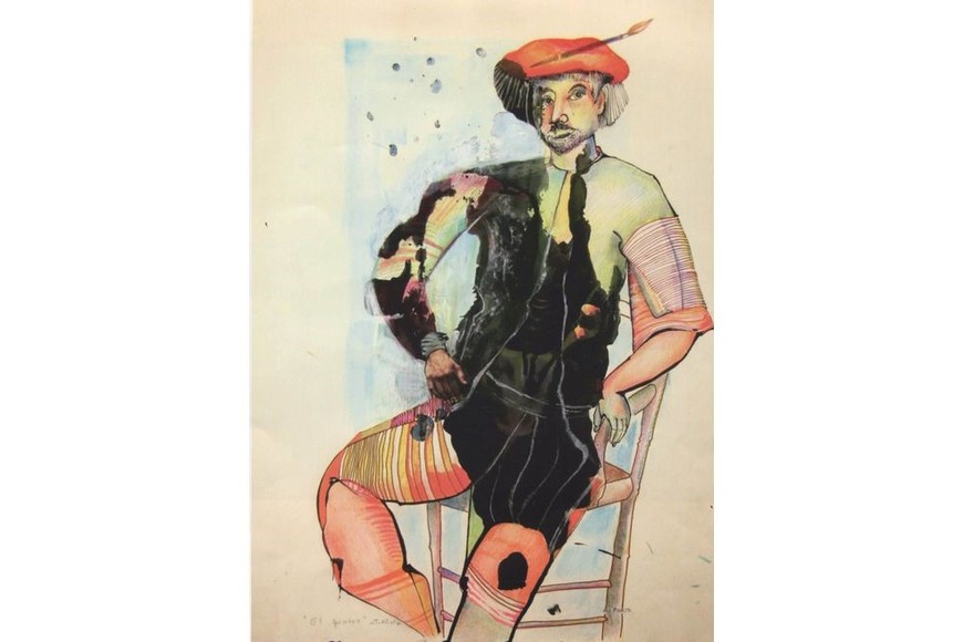 Obra de Ana María Paris. Foto: Archivo El Litoral