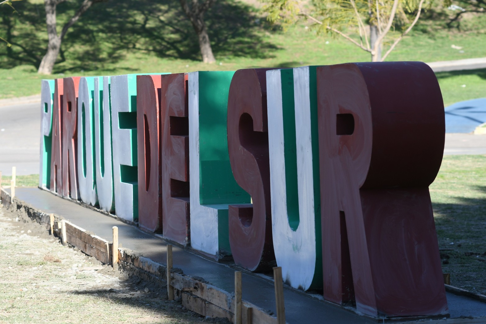 El proceso de pintura se realizó el martes 16 de septiembre