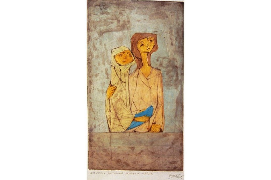 Obra de Gladys Brusa. Foto: Archivo El Litoral