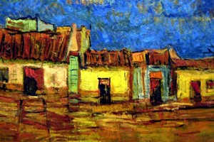 Fragmento de una obra de Ernesto Fertonani. Foto: Archivo El Litoral