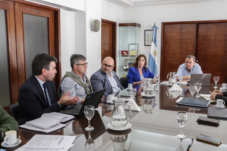 Días atrás se reunieron Poletti y Molina para hablar de autonomía municipal.