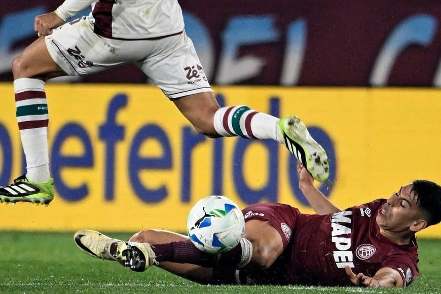 Lanús vs Fluminense. Foto: @clublanus