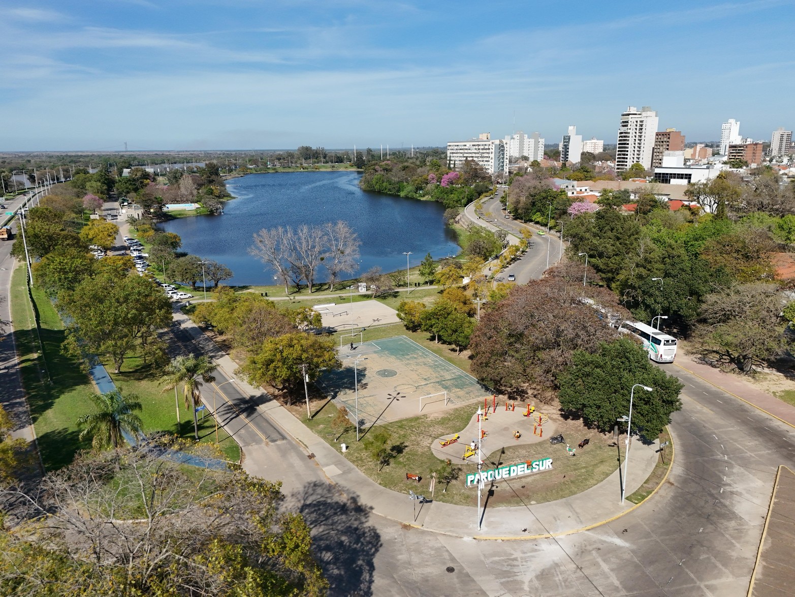 El Parque del Sur estrena letras corpóreas en su cabecera